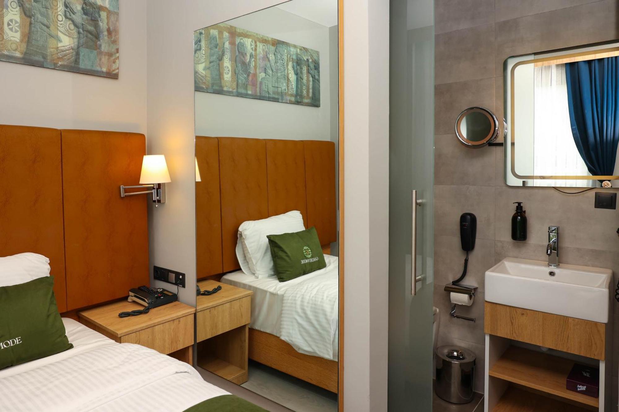 Gardenmode Airport Hotel Tasoluk Bagian luar foto